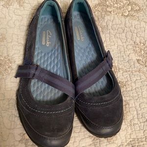 Blue Clark loafers